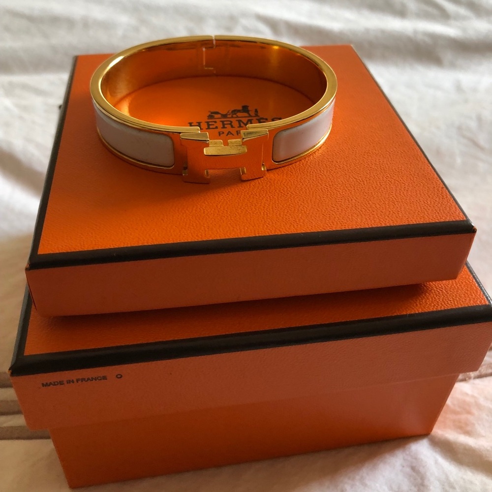**SOLD!!** Hermès enamel bracelet